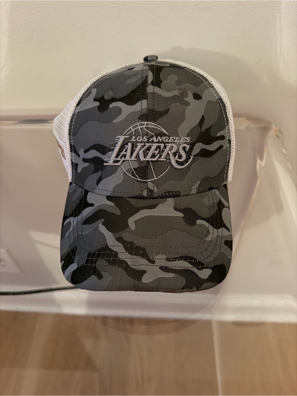 Los Angeles Lakers Hat - Camouflage Grey - unisex